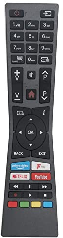 VINABTY Replacement RM-C3338 Remote Control fit for JVC Smart TV JVC 2018 2019 Smart 4K UHD LED LCD TVs with Fplay YouTube Netflix Buttons LT-24C680 LT-24C685 LT-32C695 LT-32C795