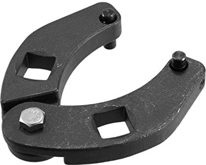 X AUTOHAUX 7463 Adjustable Gland Nut Wrench Square Drive Spanner Tool for Hydraulic Cylinders Case 480E/580/580D/580 SE/580 Ck/180 Backhoe