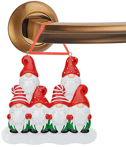 Weihnachtsschmuck Wichtel | Weihnachtsbaumschmuck aus Harz,2022 Weihnachtsschmuck für Mini-Baumschmuck Firulab