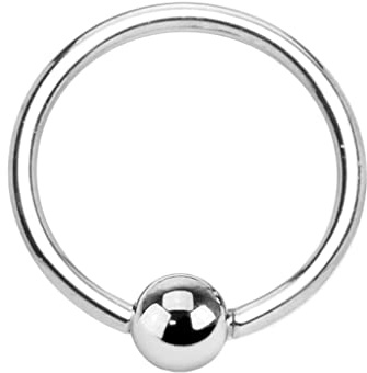 Piercingfaktor BCR Bead Ring Piercing 14 KT 585er Gold