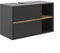 Vicco Waschbeckenunterschrank Viola, Waschtischunterschrank, Anthrazit, 100 x 60 cm