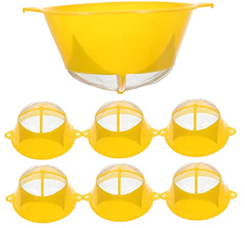DOITOOL 10Pcs Paint Filters Strainers for Emulsion, Plastic Paint Mesh Filter Industrial Paint Filter Reusable Paint Filter Mesh Oil Paint Strainer