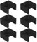 The Lord of the Tools 6 Stück 3D-Drucker Hotend Sockenheizungsblock Silikonabdeckung kompatibel mit Creality Ender 3/Ender 3 Pro/Ender 3 V2/Ender 5/CR-10 Serie MK7 MK8 MK9 Hotends