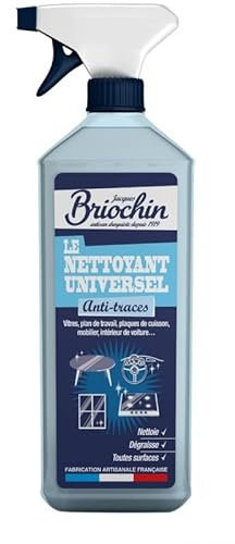 BRIOCHIN - Nettoyant Universel Anti-Traces 750Ml - Efficace contre toutes les taches - Idéal pour la maison - Lot De 3