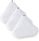 H2O R207038 X5 3X Microfiber Cloths (Hood), Polyurethane, White