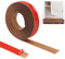 Yellow Oak Wood Grain Flooring Edge Trim: 600cm x 5cm Self-Adhesive Door Divider Strip - Flat Laminate Profile Transition Strips