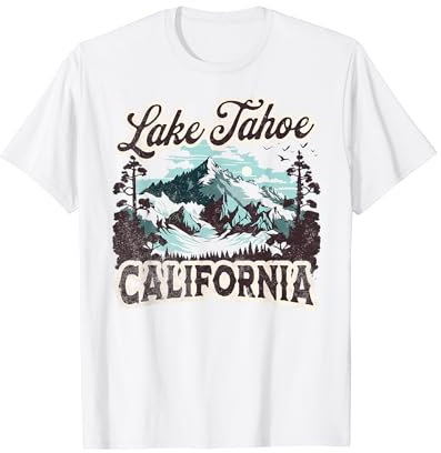 Lake Tahoe California USA Outdoor Vintage