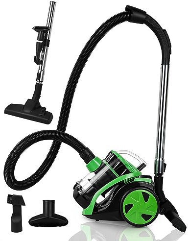 Daromigo beutelloser staubsauger,staubsauger Starke saugleistung 900W,Bodenstaubsauger,Vacuum Cleaners leiser,HEPA-Filter,staubsaugee für Teppich und Hartböden