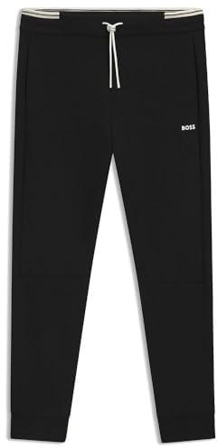 BOSS Mens Jogging Bottoms Black S
