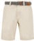 kraftd Men's Cotton Twill Chino Shorts With Woven Belt – Casual Summer Half Pants With Pockets