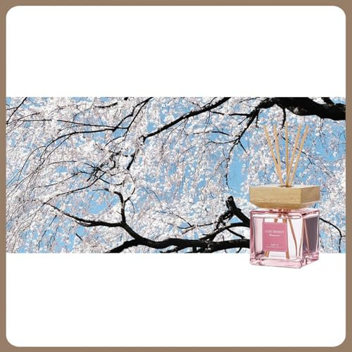 500ml Natürlicher Diffusor Für Ätherische Öle - Premium Ebenholz-Rosenholz-Aroma, Langanhaltender Heimduft Für Wohnzimmer, Schlafzimmer & Hotelambiente, Luxuriöses Geschenkset Mit Schilfrohr ,h