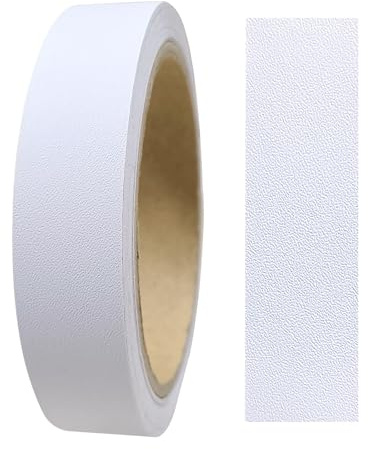Selbstklebende weiße matte Kantenleiste für Möbel, kratzfestes, weiches Kantenband, Kantenschutz für Tisch, Stuhl, Schrank, Arbeitsplatte, 2 cm x 10 m
