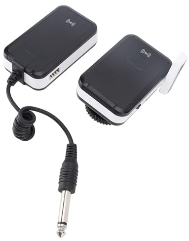 Tbest Wireless Radio Flash Trigger Kit 16 Channel Fast Response Stable 2.4G Transmitter Receiver for DSLR Cameras Studio Photography Black ABS