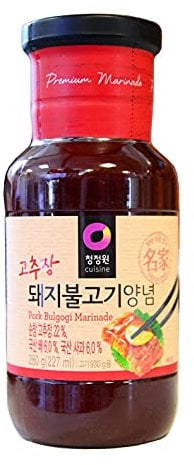 Sauce Piqaunt Bulgogi (Porc) Marinade - CJO 280g