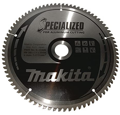 Makita Specialized Saegeblatt, 260 x 30 mm, 80Z, B-33320