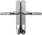 Vita Hoppe Match UPVC Door Handle 215mm Screw Centres - Chrome