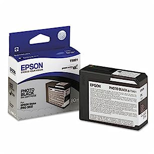 Epson T5801 Tinte schwarz 80 ml