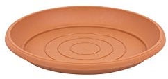 Universal Blumentopfuntersetzer Untersetzer D 90 mm terracotta Kunststoff