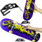 MEOLLO Vertikale und horizontale Halterung Hänger für Skateboard (100% Stahl) (1 X Schwarz)