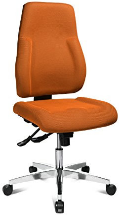 Topstar P91 Bürodrehstuhl, Stoff, Orange, 68 x 48 x 111 cm
