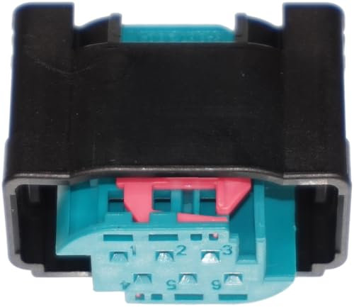 BMW Wiring Cable Plug Terminal Connector Housing 6-Pole 61138383300 Genuine