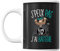 Mug Batterie musique j'peux pas Noir