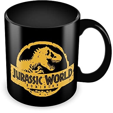 Grupo Erik Taza Jurassic World Dominion - Taza desayuno Jurassic - Taza cerámica 350 ml - Taza te - Taza café - Licencia oficial, TAZ092