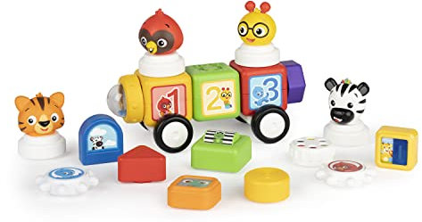 Baby Einstein Connectables magnetische Aktivitätsblöcke Click & Create, Alter ab 6 Monaten, 20 Stücke, Mehrfarbig, 13067