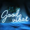 DAKABUKA Good Vibes,Luci notturne a LED per Decorazione da Parete, 5 V, alimentate Tramite USB, con Interruttore dimmerabile, Camera da Letto, Feste, ristoranti, Hotel, Decorazione ricreativa