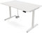 Yaasa Desk Essential Schreibtisch Höhenverstellbar Elektrisch mit Display, Memory-Funktion, Tastensperre und USB-Port, Stehschreibtisch mit Kollisionssensor, 140 x 80 cm, Weiß