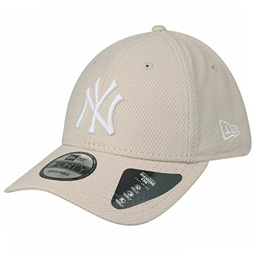 New Era 9Forty Cap - Diamond New York Yankees Stone beige