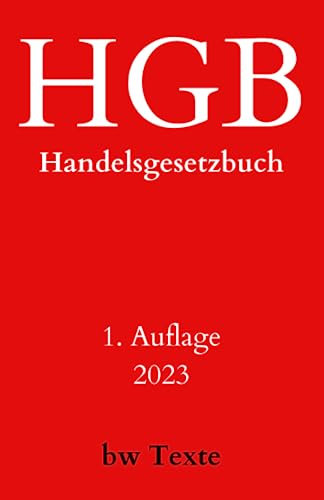 HGB - Handelsgesetzbuch: bw Texte