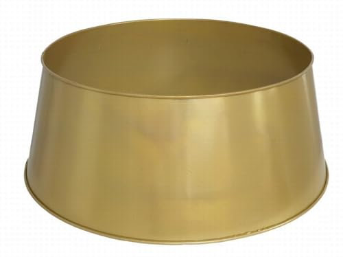 Gerimport Fuß Weihnachtsbaum Gold 50 x 24 cm