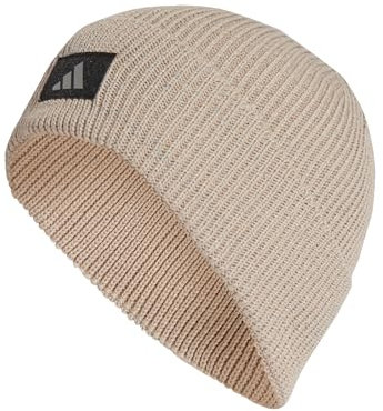 adidas Unisex Cold.RDY Reflective Running Beanie, Wonder Beige/Reflective Silver, M