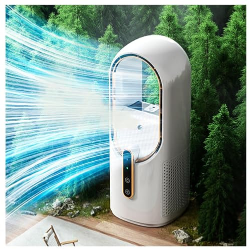 Ventilateur Usb Silencieux, Rechargeable Par Usb,Avec Humidificateur Ventilateur Eau Froide Silencieux Et Portatif Climatiseur A Evaporation, Pour La Maison, Le Bureau, Les Voyages