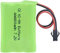 Batterie Ni-Mh Rechargeable 7.2v 800mah 6 AAA. avec Connecteur pour Batteries Ni-Mh AAA Rechargeables Sm-2p