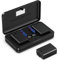 LIFEMOI EN-EL25 (1350mA) - Set caricabatterie multifunzione per fotocamera (incluse due batterie) compatibile con Nikon Z30/Z50/ZFC