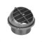LoreenCar Hot Air Outlet Auxiliary Heater Accessories Air Outlet Lockable Rotatable ABS Plastic Air Outlet Mushroom Head (60 mm Square)