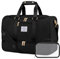 LOVEVOOK Sporttasche Reisetasche Groß, 50L Weekender Damen Reisetaschen mit Kulturtasche, Schuhfach & Nassfach, Wasserdicht Gym Bag Travel Bag, Handgepäck Tasche für Sport Reise Flugzeug, Schwarz