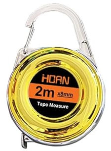 Mini ruban adhésif 2 m en acier - Mesure délicate - Souverain en acier - Multi-usages - Cadeau