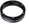 Zoegneer Aluminium-Kaffee-Dosierring, magnetischer Kaffeepulver-Sammelring für 51/54/58 mm Espresso-Siebträger (schwarz 51 mm)