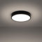 SOLLUX lighting - Hängelampe - Pendellampe ONYX - Pendelleuchte - Hängelleuchte - Niedriger Energieverbrauch - 23W, 1890lm, CRI81, 3000K, ~230V, 50Hz, IP20 - Schwarz - 40x40x6cm