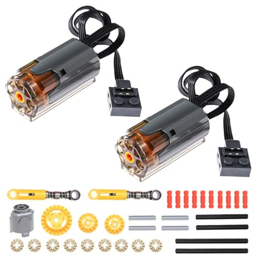 35PCS 8883 Power Functions Enhanced Black M Motor Compatible with Lego Technical Parts Assembled Building Blocks Car Toys MOC Bricks Power Up