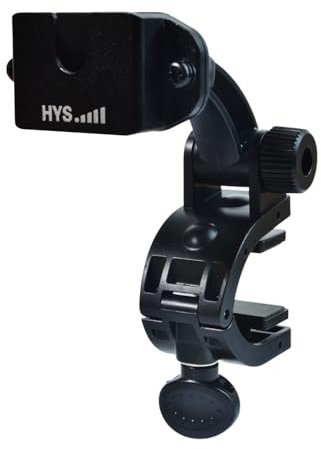 HYS SDS100 BCD436HP CLS1110 Portable CB Radio Table Shelf Mount Holder, Universal Round Knob/Belt Clip Holder for Handheld CB Radio/Shoulder Speaker Mic