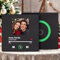 Personalisierter Spotify Fotomagnet Personalisierte Album Musik Kühlschrankmagnet Selbst Gestalten können Lieder Spielen Dekoration Geschenk für Paare Weihnachten Valentinstag (Stil D)