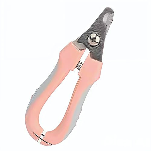 Pet Nail Clippers Professional Sharp Blade Puppy Dog Nails Clippers, Cat Kitten Nail Clipper, Claw Clippers with Safety Guard Lock to Avoid Overcutting Non-Slip Handles Grips, Animal Nail Clippers