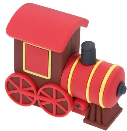 KONTONTY Cute Cartoon Zug Kuchendeko Miniatur Zug Tortenaufleger Für Geburtstagspartys Pvc Cupcake Toppers Bunte Und Ansprechende Dekoration Für Kindergeburtstage Und Feiern