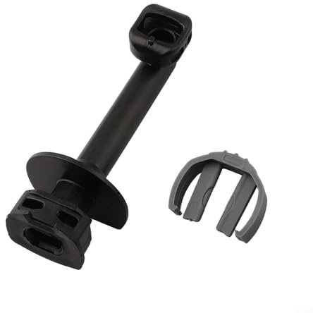 Tuyau de sortie coudé pour nettoyeur haute pression Karcher K2 K3, avec collier de serrage 40640470, fixation sécurisée