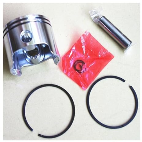 OZNYWKESD 1E48F 63CC Kolbensatz 48mm Passend for chinesische 1E48F 48F 63CC 2-Takt-Motor Motor Erdbohrer Bohrmaschinen Teile