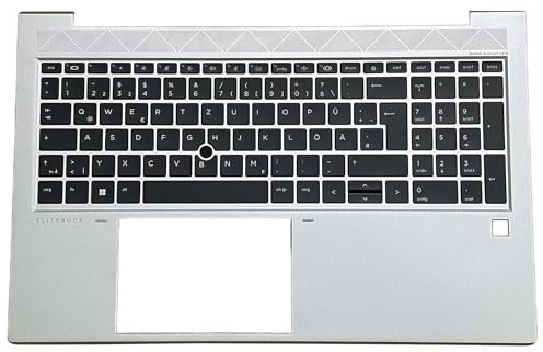KbsPro Backlight Deutsch Tastatur für HP Elitebook 850 G7 850 G8 855 G7 855 G8 Keyboard QWERTZ with Palmrest